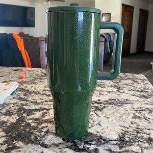 40 oz frosted emerald